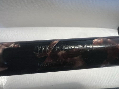 MENTMORE Zelluloid-Füllfederhalter Diplom Druckknopf Schreibt Vintage 