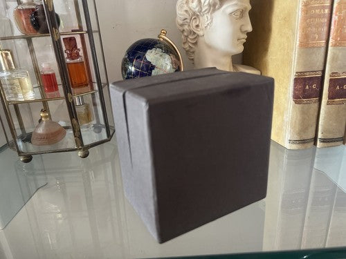 🔴 ORIENT braune Uhrenbox mit Seideneffekt 
