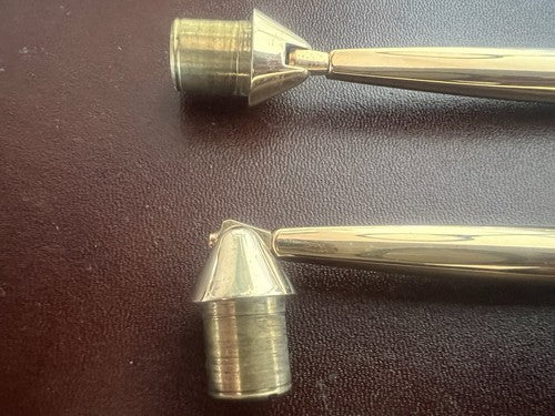 Supports Stylo-Plume Sphère Porte-Plume Bureau Laiton Base Bloque Note Vintage