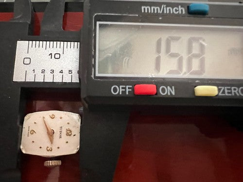 🔴 TUDOR Movimento orologio quarzo quadrante lcorona pezzi parti ricambio