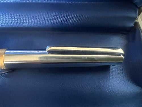 🔴 AURORA penna sfera a scattol cromata scrive con astuccio vintage