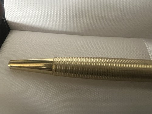 Pelikan Stylo-Plume Sphère Corps Et Bouton Automatique Métal Doré Écrit Rétro 
