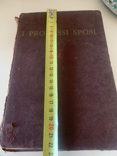 Livre I Promessi Mariés Alessandro Manzoni Florence Époque 1962 