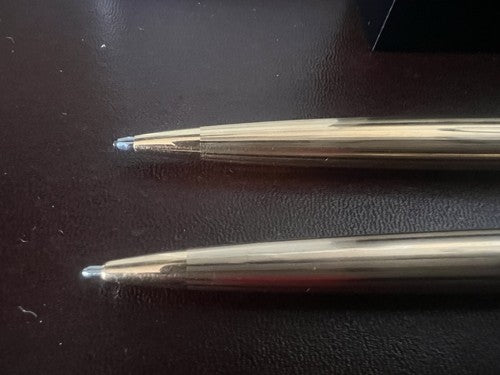 Aurora Stylo-Plume Sphère Et Crayon Mécanique Set Série Aigle Dorées Vintage 