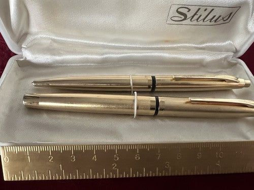 Stilus Stylo-Plume Stylo à Plume Piston Interne + Sphère Alimenté Vintage 50
