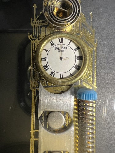 Big Ben Mouvements Montres Authentique Piles Spirale En Image 17x21 CM 