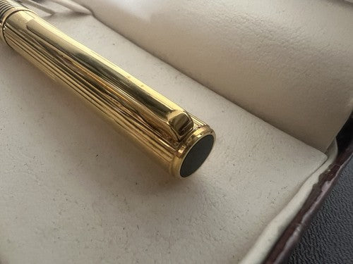 Aurora Stylo-Plume Stylo à Plume Marco Polo Doré Avec Cartouche Et Guarantee 