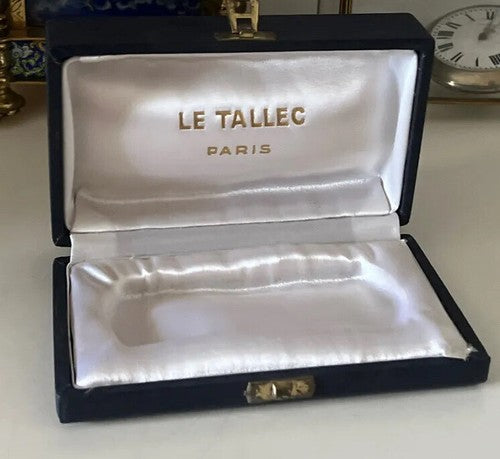 🔴 LE TALLEC Paris Limoges Porzellandose im Vintage-Stil 