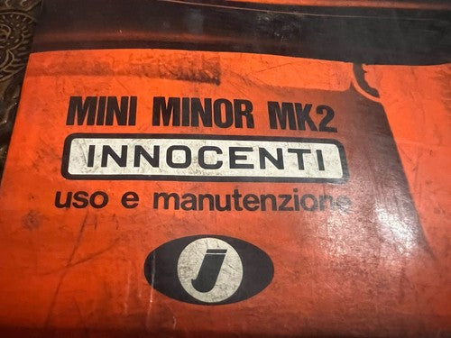 Mini Minor MK2 Booklet Car Use and Maintenance Vintage Original
