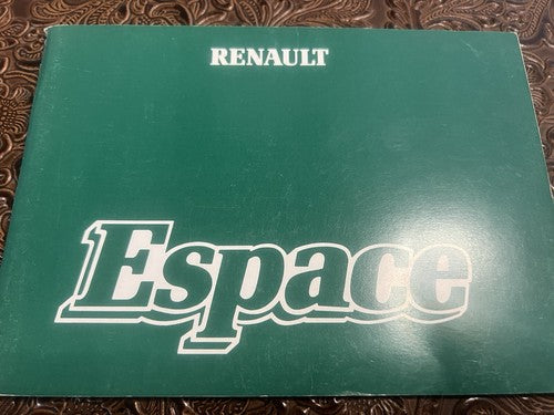 Renault Exace Broschüre zur Fahrzeugnutzung und -wartung in italienischer Originalfassung 