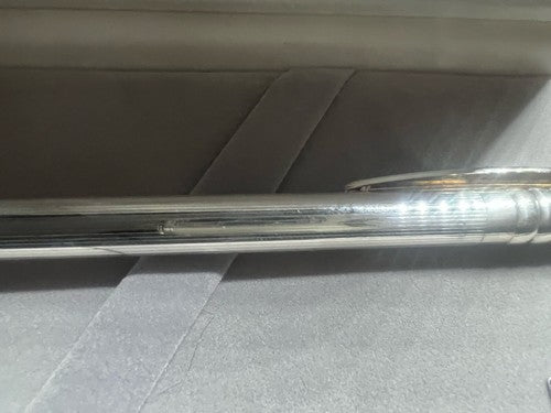 🔴 UNOARGENTO penna sfera ARGENTO 925 MASSICCIO a scatto scrive 2