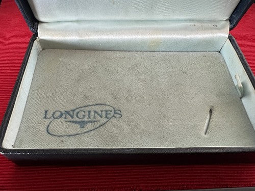 🔴 LONGINES box scatola orologio T5 cofanetto astuccio custodia ORIGINALE 1940