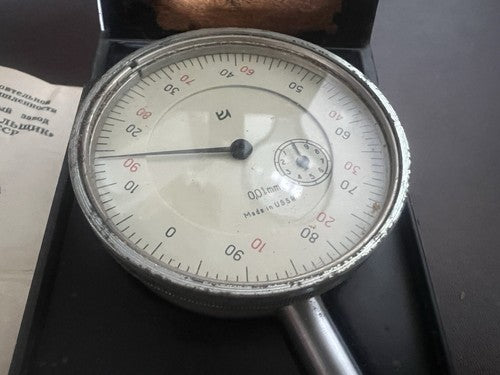 🔴 COMPARATORE millesimale USSR completo istruzioni astuccio Russia vintage 1987