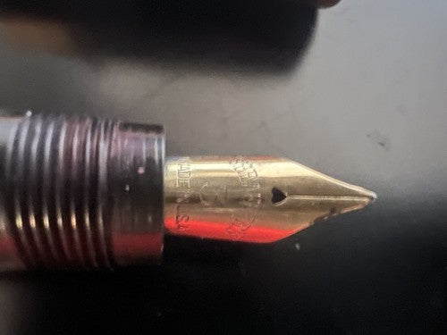 Waterman's Einziehbarer Füllfederhalter, 14 Karat Gold, Vintage 