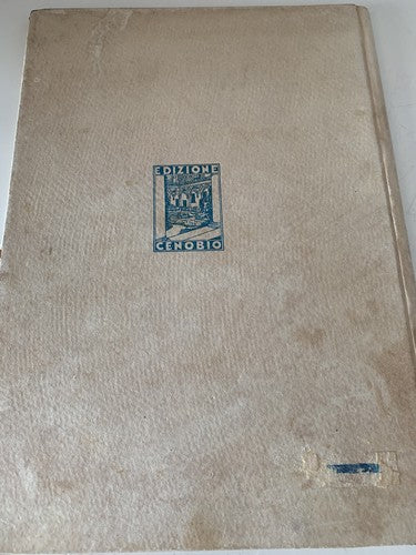 🔴 Book THE GIFT OF THE STORK Fausto Della Grazia Ancient Cenobio 1945 