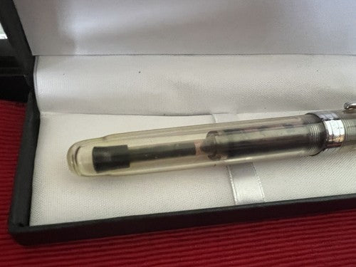 Noodlers Stylo-Plume Stylo à Plume Démonstrateur Transparent A Piston Écrit