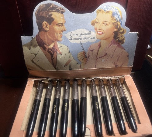 Toujours Stifte Füllfederhalter A Kolben Diehl Ungelaufen Lot 10 Vintage 1950