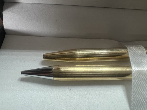 Ballograf Pen Sphere Pencil Mechanical Signum Golden Vintage 11