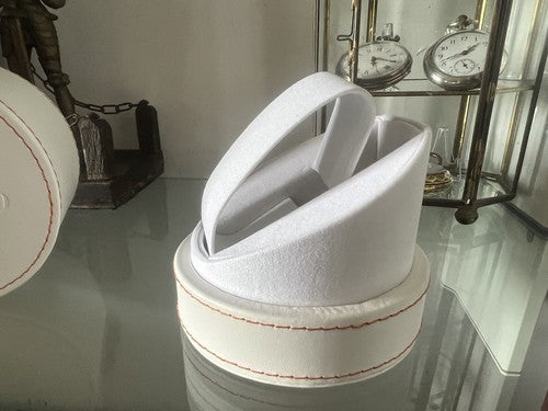 🔴 BOCCADAMO box scatola orologio bianca custodia con cuscino COMPLETO