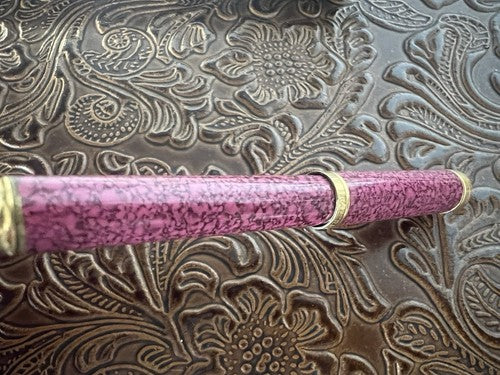 🔴 WATERMAN Kugelschreiber, marmoriert lackiert, rosa, Lady CHARLOTTE, Schreibgarantie 