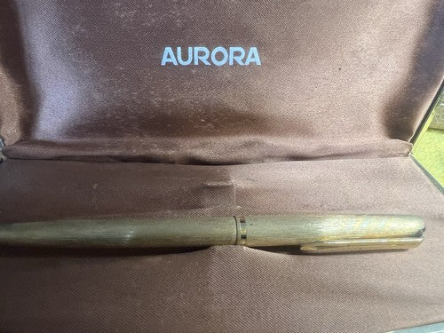 🔴 AURORA penna stilografica e sfera 98 pennino ORO F scrivono vintage