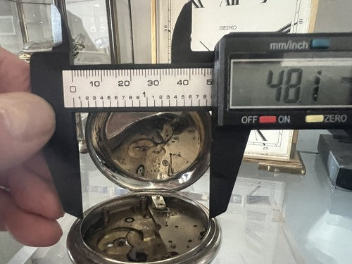 ROSSKOPF Montre Poche Homme Manuel Pièces De Examen Pièces Vintage