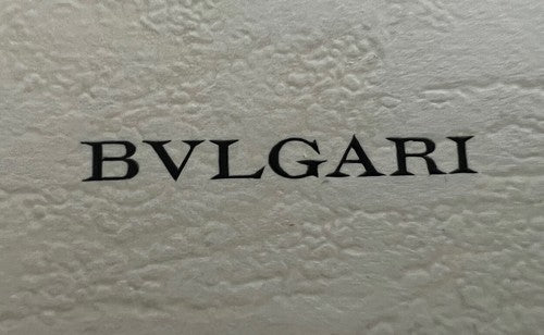 Bulgari Box Ring Pendant Bracelet Case Vintage Jewelry