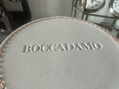 🔴 BOCCADAMO box scatola orologio bianca custodia con cuscino COMPLETO