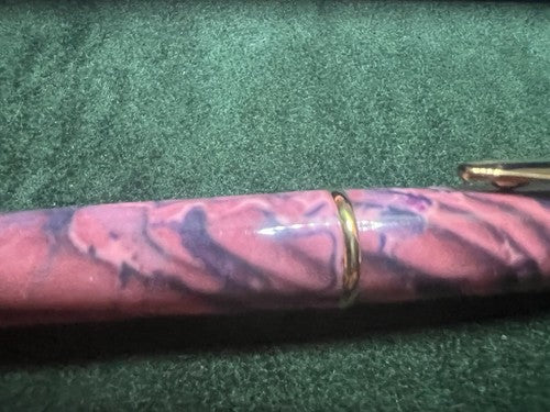 🔴 WATERMAN Reflex fountain pen pink 3 F nib vintage NEW warranty 
