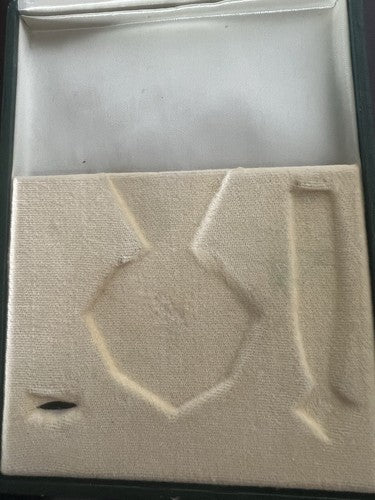 🔴 CAVALIERE scatola medaglia onorIficenza custodia astuccio cofanetto N.3