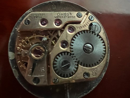 OMEGA Mouvement Horloge Femme Couronne Manuel De Examen Pièces Vintage