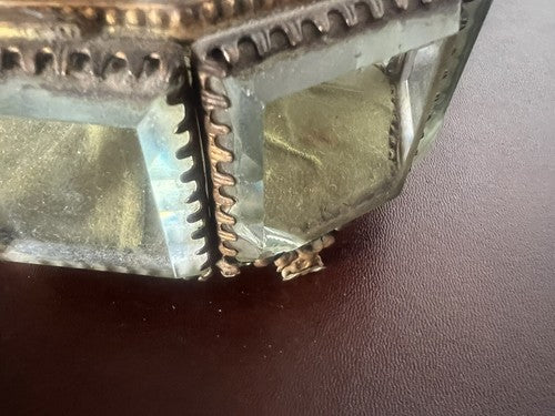 Expositor Taschenuhr, Bronzebox, Schmuckkästchen, Antik 