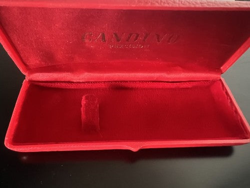 CANDINO Boîtier Boîte Montre Coffret Housse Intérieur Velours Vintage 1960