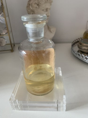 Bouteille Ecope Verre Médicale de Laboratoire en Verre de Collection Vintage 
