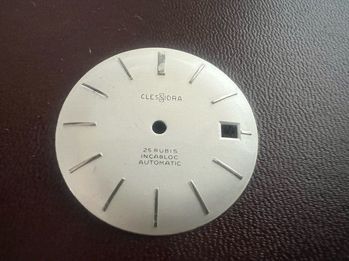 🔴 CLESSIDRA quadrante orologio polso datario da revisionare parti vintage