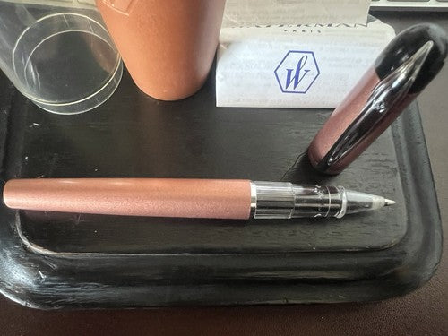 🔴 WATERMAN penna sfera PHILEAS bronzo refill roller con garanzia ed astuccio