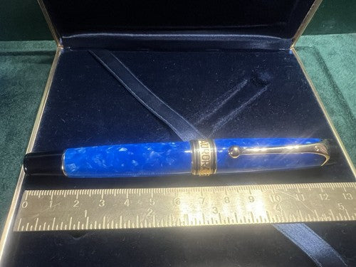 AURORA Optima Blue Ballpoint Pen MARE Auroloide Limited Edition Numbered