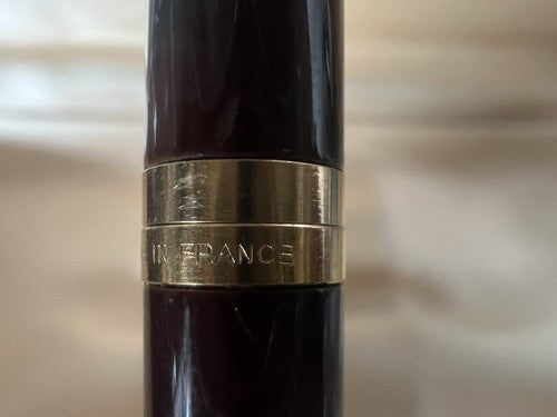 🔴 WATERMAN penna sfera lacca marmorizzata Emisphere francese nuova MAI USATA