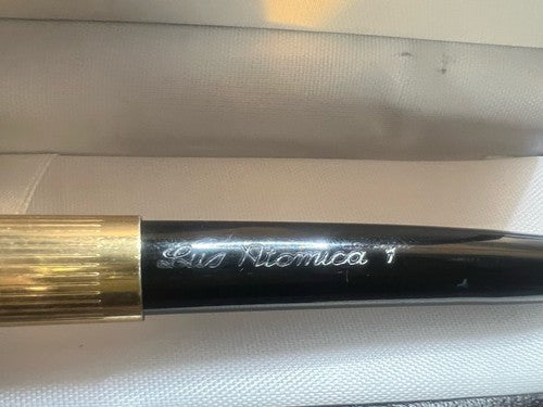 Stylo-Plume Aid Atomica 1 Stylo à Plume Noire Rechargeable Cartouche Écrit Cru 
