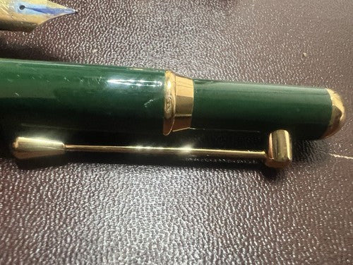 Kelermes Stylo-Plume Stylo à Plume Et Sphère 2 Couleurs Laque Vert Émeraude