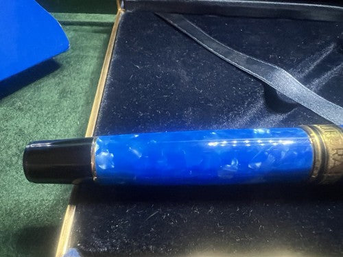 AURORA Optima Blue Ballpoint Pen MARE Auroloide Limited Edition Numbered