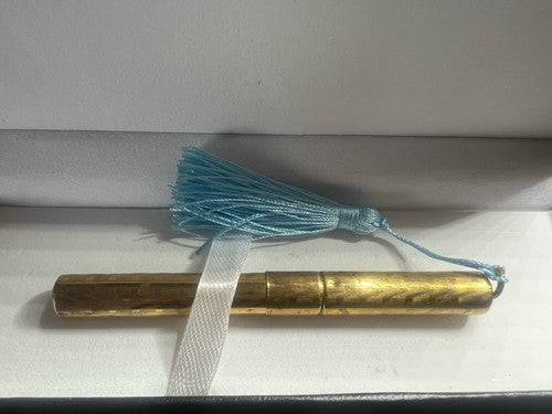 Stylo-Plume Stylo à Plume Laiton Levier Fonctionne Et Écrit Vintage Du 1920