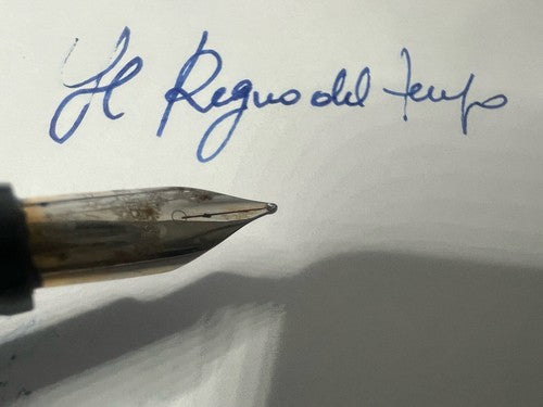 Waterman Füllfederhalter Laureat Chrome (M) und Kugelschreiber Rot 