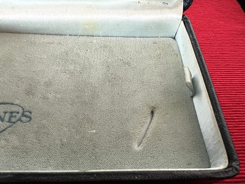 🔴 LONGINES box scatola orologio T5 cofanetto astuccio custodia ORIGINALE 1940