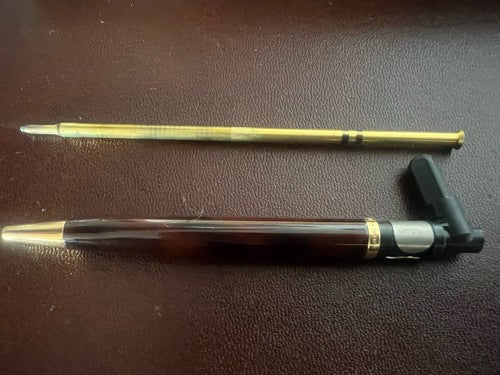 🔴 WATERMAN penna sfera lacca marmorizzata Emisphere francese nuova MAI USATA