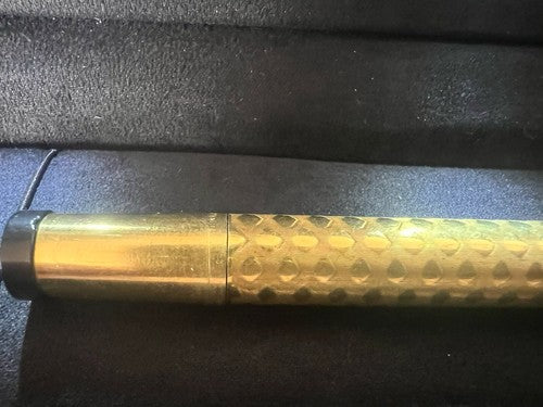 UHLMANN'S Eternal Stylo-Plume Stylo à Plume Rétractable Plaqué Or Marche Vieux