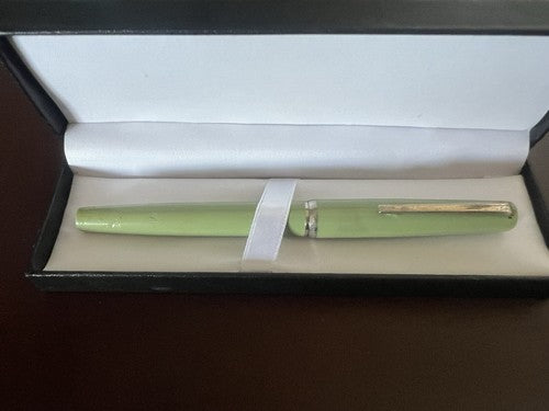 Omas Pen Fountain Pen DS Green Cartridge Pen Iridium Marking Vintage 1970 