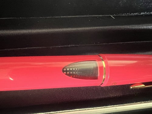 Ohto Stylo-Plume Sphere Roller Eins Z.10 Rose Profiles Doré Écrit Avec Étui 