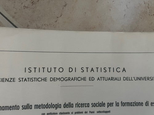 Diploma Upgrade Methodology Research Social Training Experts 1962 