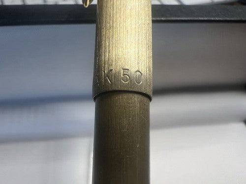 Karnak 50 Pen Sphere Satin Gold Trim Polished Marking Vintage